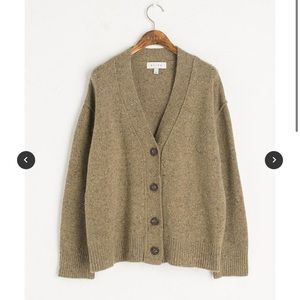 Olive clothing cardigan one size